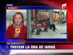 Romania va trece in aceasta noapte la ora de iarna