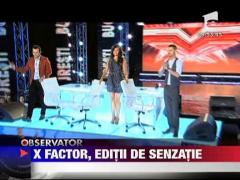 X Factor, editii de senzatie