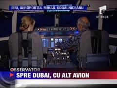 VIP-urile din aeronava care a aterizat de urgenta in Constanta au plecat spre Dubai