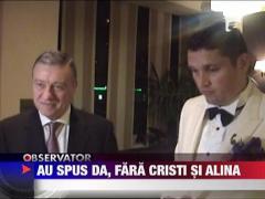 Au spus "Da", fara Cristi si Alina