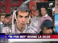 "In puii mei" revine la 20:20