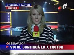 Votul continua la X Factor