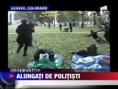 Actiunile de protest din SUA, "Ocupati Wall Street", tot mai violente