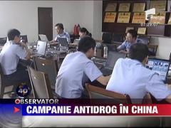 Campanie antidrog in China