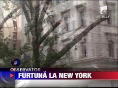 Furtuna de zapada la New York