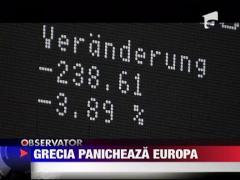 Grecia panicheaza Europa