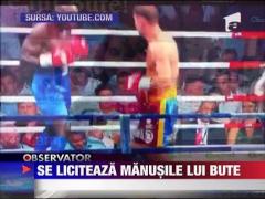 Manusile lui Lucian Bute scoase la licitatie