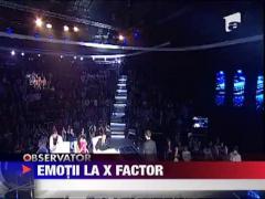 Emotii la cote maxime la X Factor