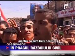 Yemenul, in pragul razboiului civil