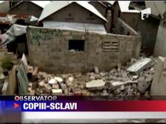 Copii sclavi in Haiti