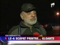 Un escroc le-a scapat politistilor printre... gloante