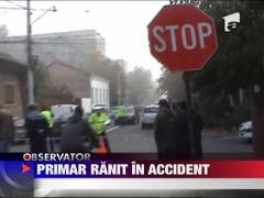 Primarul din Severin, ranit intr-un accident auto
