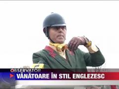 Vanatoare in stil englezesc