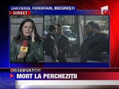 Un batran a murit in timpul unor perchezitii, in cartierul Ferentari