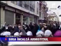 Fortele loiale presedintelui Assad au ucis 30 de persoane