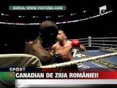 Canadienii l-au adoptat pe romanul Lucian Bute