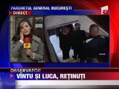 Sorin Ovidiu Vintu si Liviu Luca, cercetati pentru delapidare si spalare de bani