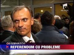 Referendum cu probleme la Constanta