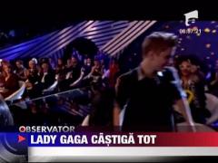Lady Gaga, marea castigatoare de la premiile MTV