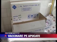 Campania de vaccinare nici n-a inceput bine ca s-a si terminat