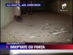 Barbat snopit in bataie de un politist, in Constanta