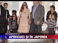Brad Pitt si Angelina Jolie, apreciati si in Japonia