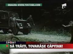 Gigi Becali il invata pe Lutu cum sa spuna "Sa traiti, tovarase capitan"