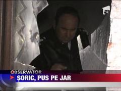 Cabinetul notarial al sotiei lui Aurelian Soric, incendiat