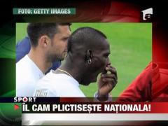 Ballotelli, plictisit de nationala