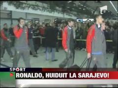 Cristiano Ronaldo a fost huiduit la Sarajevo
