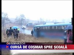 Cursa de cosmar spre scoala