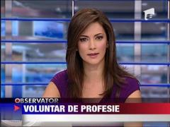 Damian Draghici este voluntar de profesie