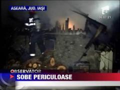 Batran de 83 de ani intoxicat cu monoxid de carbon