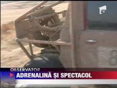 Spectacol off-road in Hunedoara