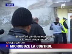 Microbuze luate la control
