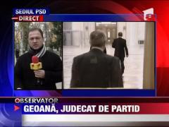 Geoana este judecat azi