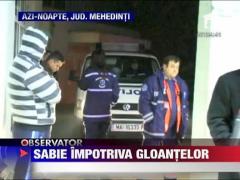 Politista taiata cu sabia in Mehedinti