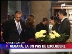 Pe Geoana il paste excluderea din PSD