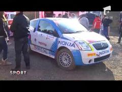 Ilinca Vandici a fost copilot de raliuri