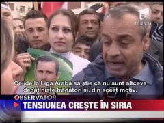 Tensiuni sporite in Siria
