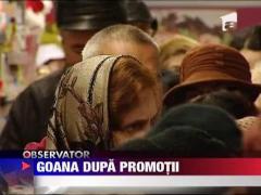 Imbulzeala la deschiderea unui hipermarket, in cartierul Militari