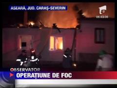 Interventie dificila pentru pompieri