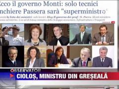 Dacian Ciolos face parte din noul Guvern al Italiei