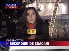 Capitala se pregateste de sarbatorile de iarna cu milioane de beculete colorate