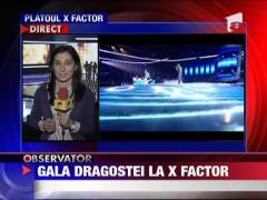 Gala dragostei la X Factor