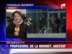Profesorul de sport de la Jean Monnet, arestat