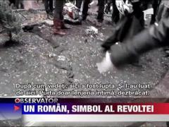 IMAGINI SOCANTE! Un roman, simbolul miscarii Ocupati Wall Street