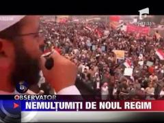 Egipteni nemultumiti de noul regim