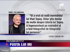 Irinel Columbeanu in fusta!