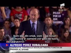 Spaniolii sunt chemati astazi la urne